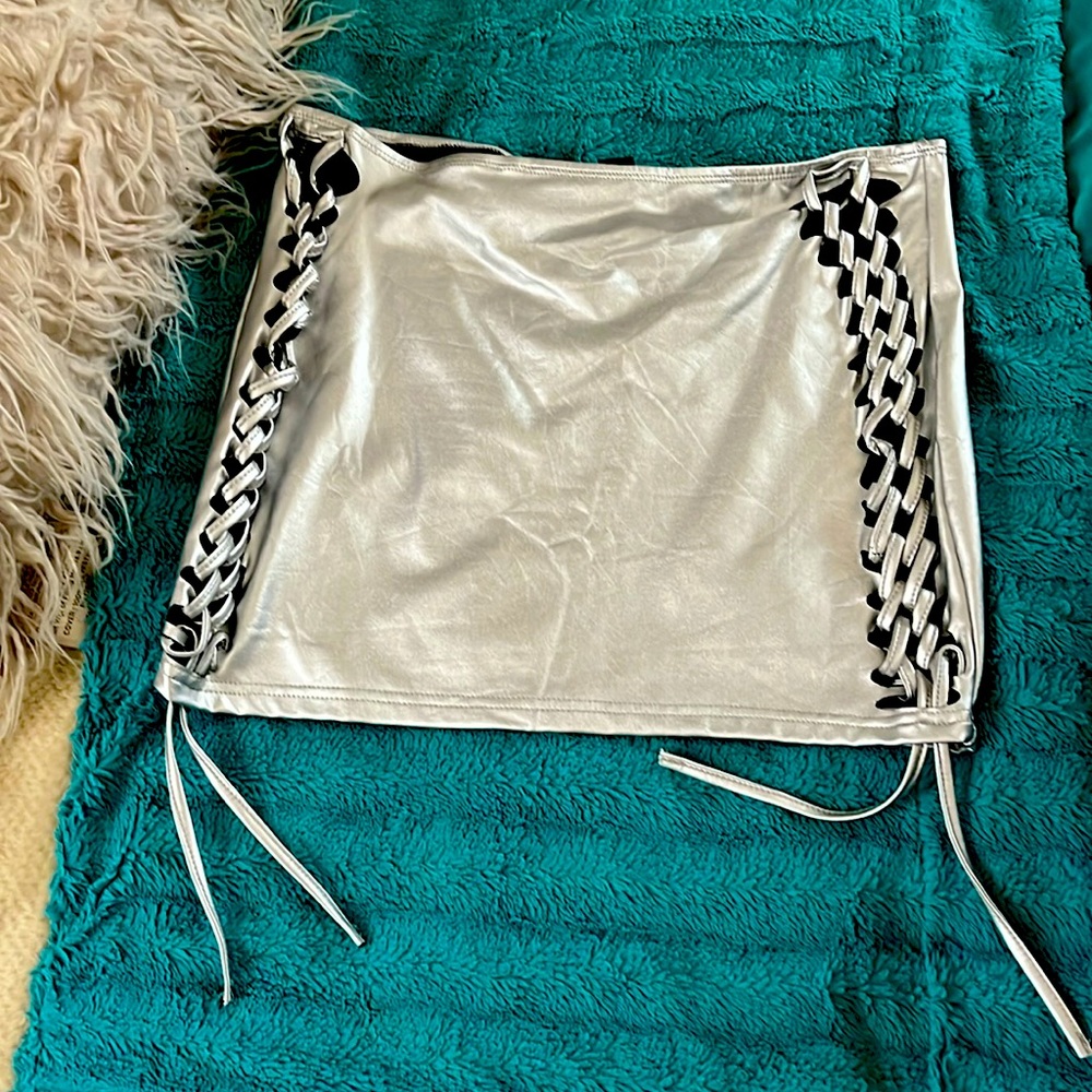 New w/tag mini skirt (sides open)